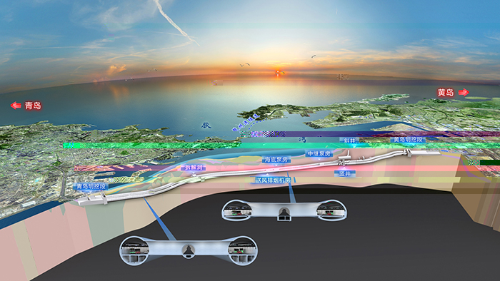 青島膠州灣第二海底隧道